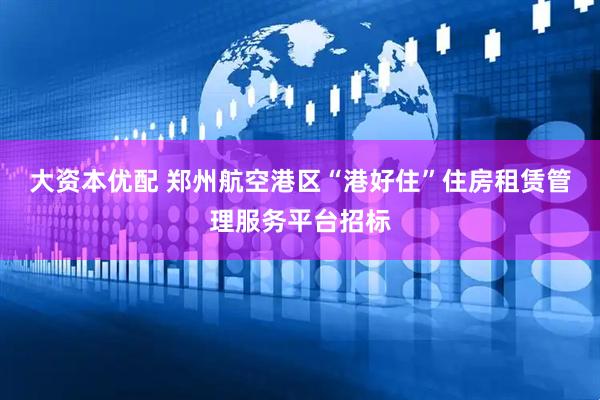 大资本优配 郑州航空港区“港好住”住房租赁管理服务平台招标