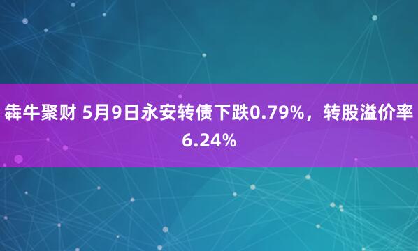 犇牛聚财 5月9日永安转债下跌0.79%，转股溢价率6.24%