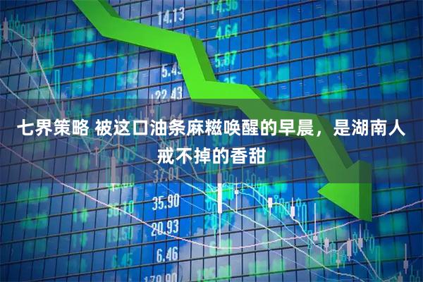 七界策略 被这口油条麻糍唤醒的早晨，是湖南人戒不掉的香甜