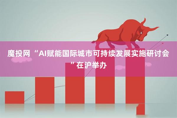 魔投网 “AI赋能国际城市可持续发展实施研讨会”在沪举办